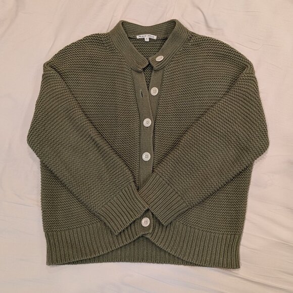 Alex Mill Faded Grove Cotton Cardigan (size medium) - Picture 2 of 4